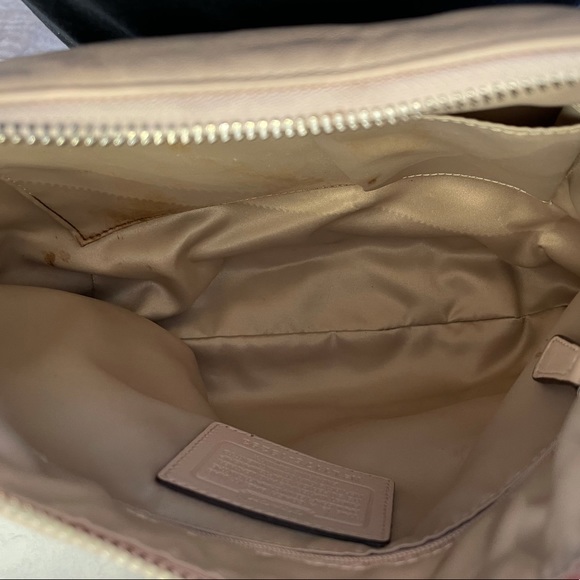 Coach Blush Pink Hobo Purse - Picture 10 of 11